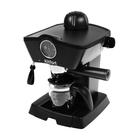 Кофеварка Kitfort КТ-706, рожковая, 800 Вт, 0.25 л, капучинатор, чёрная - фото 9572499