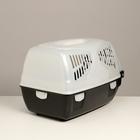 Переноска для животных "Сириус", 33,5 х 31 х 50 см, белый перламутр - Фото 4