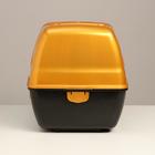 Переноска для животных "Сириус", 33,5 х 31 х 50 см, золотой перламутр - Фото 9