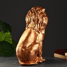 Фигура "Лев сидящий" бронза, 40х25х56см - Фото 4