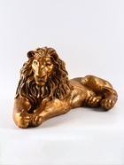 Фигурка «Лев на отдыхе», левый, гипс под бронзу, 70×35×25 см - Фото 5