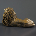 Фигура гипс «Лев на отдыхе», под бронзу, 65×35×32 см - Фото 2