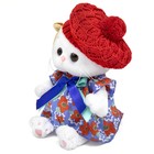 Мягкая игрушка «Ли-Ли Baby в платье и ажурном берете», 20 см - фото 6417045