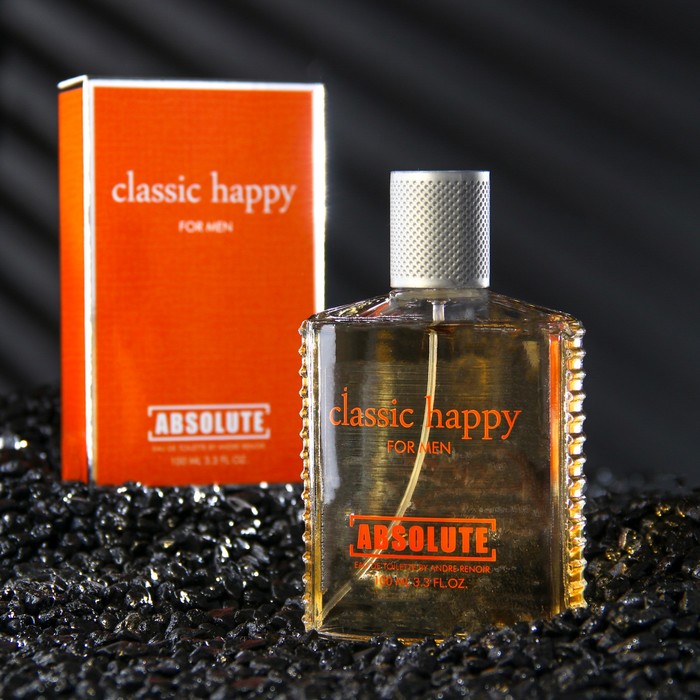 Туалетная вода мужская Absolute Classic Happy, 100 мл - Фото 1