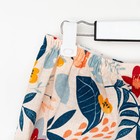 Полотенце - парео для бани «Цветочное поле», 80×150±4 см, 100% хлопок, вафельное, 160 г/м² - Фото 6