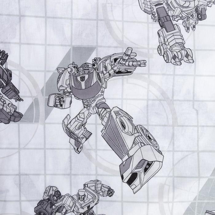 Постельное бельё 1,5 сп «Team» Transformers143*215 см, 150*214 см, 50*70 см -1 шт - фото 1911560196