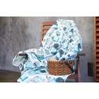 Простыня вафельная банная «Этель» Mint mood, 150×180 см, хлопок 100% 5928240 - фото 686046