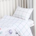 Постельное бельё ясельное «Крошка Я. Морские друзья», бязь - Фото 2