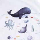 Постельное бельё ясельное «Крошка Я. Морские друзья», бязь - Фото 4