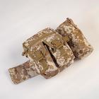 Сумка поясная "Аdventure", камуфляж, микс, с доп карманом - фото 22563192