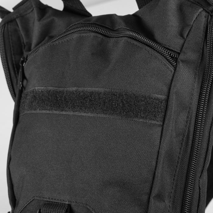 Рюкзак c гидратором "Аdventure", 2 л, черный - фото 1886620111