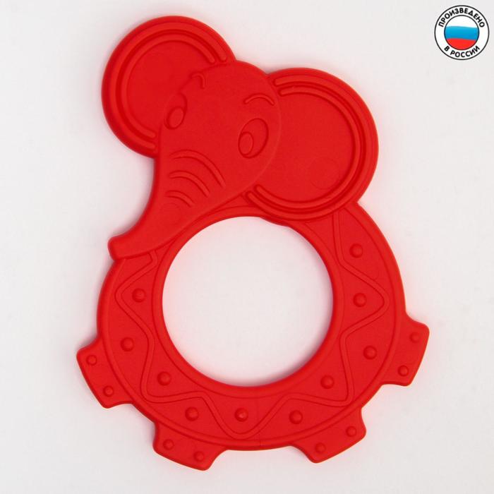 Прорезыватель силиконовый «Веселый зоопарк», цвет МИКС - Фото 1