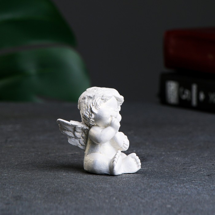 Фигура "Ангелок" перламутровая, 5х5,5х4см - Фото 1