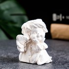 Фигура "Ангел мечтает" позолота, 6х6,5х5,5см - фото 1425639