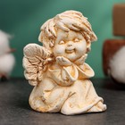 Фигура "Ангел мечтает" позолота, 6х6,5х5,5см - Фото 5