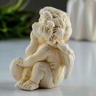 Фигурка гипс «Ангел с сердцем», позолота, 6×8×5 см - Фото 4