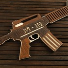 Сувенир деревянный автомат "М16", малый - фото 21265083 Сувенир деревянный автомат "М16", малый - фото 21265083