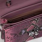 Сумка-мессенджер, отдел на клапане, наружный карман, цвет розовый - Фото 3