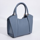 Сумка-тоут на молнии, цвет синий - Фото 2