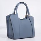 Сумка-тоут на молнии, цвет синий - Фото 4