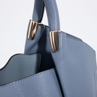 Сумка-тоут на молнии, цвет синий - Фото 6