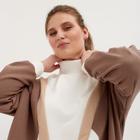 Костюм женский (свитшот, брюки) MINAKU: Casual Collection цвет экрю, размер 52 - Фото 4