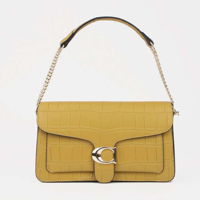 Сумка-мессенджер на магните, цвет жёлтый - Фото 1