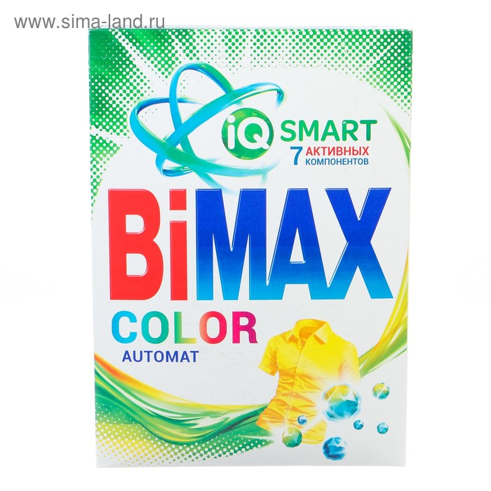 Порошок стиральный BiMax "Автомат Color", 4000 г - Фото 1