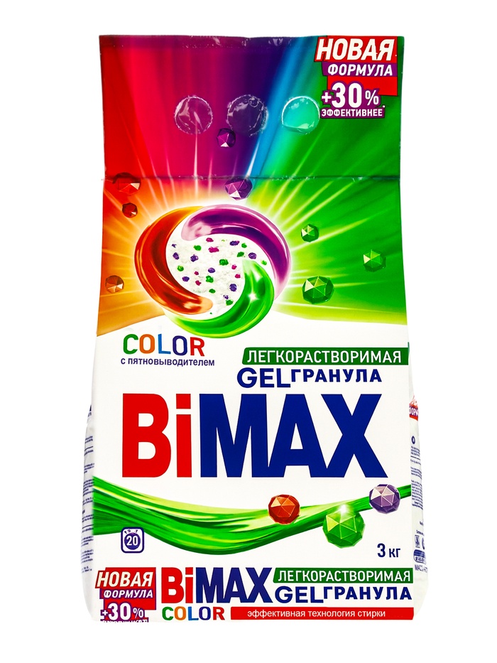 Стиральный порошок BiMax Color, автомат, 3 кг - Фото 1