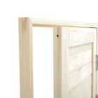 Дверь для бани и сауны «Эконом», 190×70 см, шпунтованная доска - Фото 4