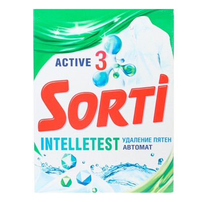Порошок стиральный Sorti Intelletest Автомат, 350 г