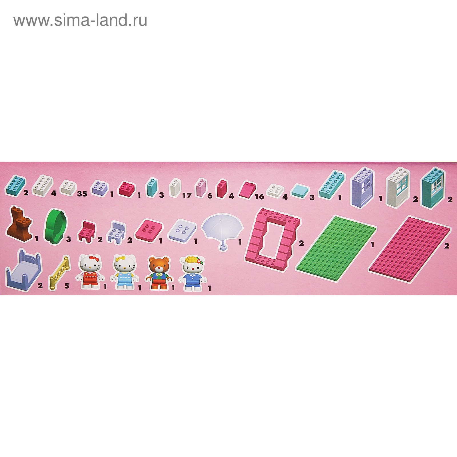 Конструктор Unico plus Hello Kitty 