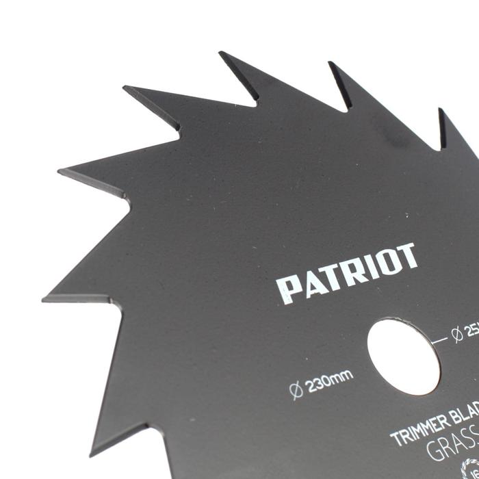 Нож PATRIOT TBS-16, D=230х25.4х1.6 мм, 16 зубьев - фото 1896961976