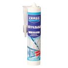 Герметик KRASS, силиконовый, нейтральный, белый, 300 мл 6958707