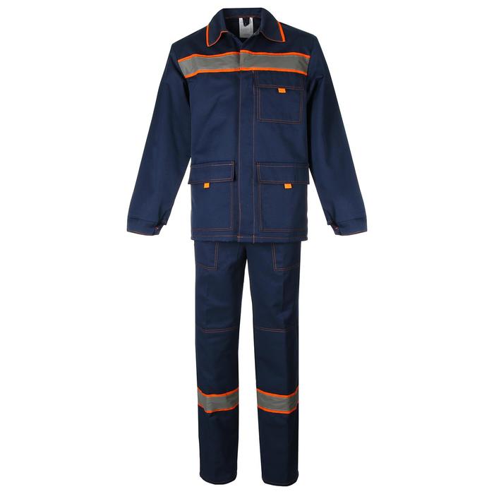 Костюм рабочий для защиты от ОПЗ и МВ, куртка+брюки, р. 52-54, рост 182-188 - Фото 1