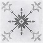 Керамогранит Motley пэчворк цветы серый 29,8x29,8 (в упаковке 1,06 кв.м) - фото 295173370