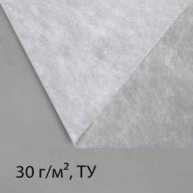 Материал укрывной, 500 × 3.2 м, плотность 30 г/м², с УФ-стабилизатором, белый