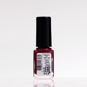 Лак для ногтей с эффектом геля Jeanmishel, тон 152, розовый тёмно-красный, 6 мл