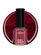 Лак для ногтей с эффектом геля Jeanmishel, тон 152, розовый тёмно-красный, 6 мл - Фото 4