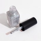 Лак для ногтей с эффектом геля Jeanmishel, тон 171, искрящийся серебряный, 6 мл - Фото 4