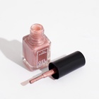 Лак для ногтей с эффектом геля Jeanmishel, тон 181, искрящийся бежевый, 6 мл (комплект 3 шт) - фото 61536296