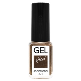Лак для ногтей с эффектом геля Jeanmishel, тон 192, бежевый перламутровый, 6 мл (комплект 3 шт)