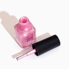 Лак для ногтей с эффектом геля, Jeanmishel, тон 200, розовый перламутровый, 6 мл - фото 7057584