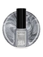 Лак для ногтей с эффектом геля Jeanmishel, тон 300, серебристый искрящийся, 6 мл  (артикул 6940763)  большой выбор товаров оптом и в розницу по низким ценам с доставкой
