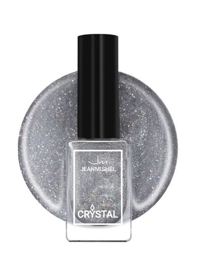 Лак для ногтей с эффектом голографии 3D частиц Jeanmishel, CRYSTAL, тон 701, 6 мл