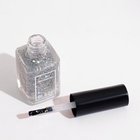 Лак для ногтей Jeanmishel, тон 408 блёстки серебристые мульти, мелкие, 12 мл - Фото 4