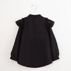 Рубашка для девочки MINAKU: Cotton collection, цвет чёрный, рост 116см - Фото 7