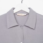 Пижама женская (рубашка и брюки) KAFTAN "Basic" размер 40-42, цвет серый - Фото 7