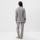 Пижама женская (рубашка и брюки) KAFTAN "Basic" размер 40-42, цвет серый - Фото 5