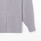 Пижама женская (рубашка и брюки) KAFTAN "Basic" размер 40-42, цвет серый - Фото 8